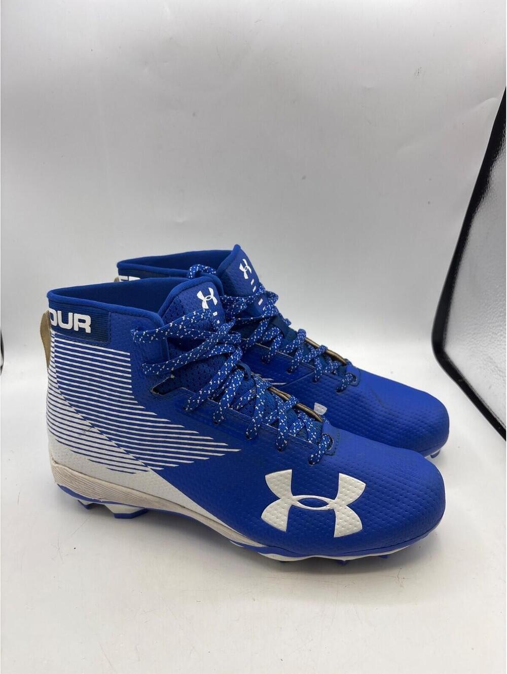 Under Armour Men's Hammer MC Football Cleats 1289775-411 Royal Blue White Sz 11